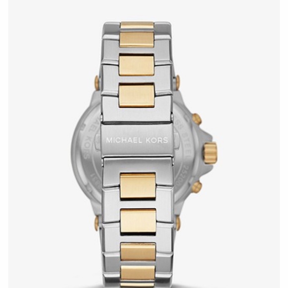 Michael Kors Men’s Oversized Dylan Two-Tone Watch - Picture 7 of 8